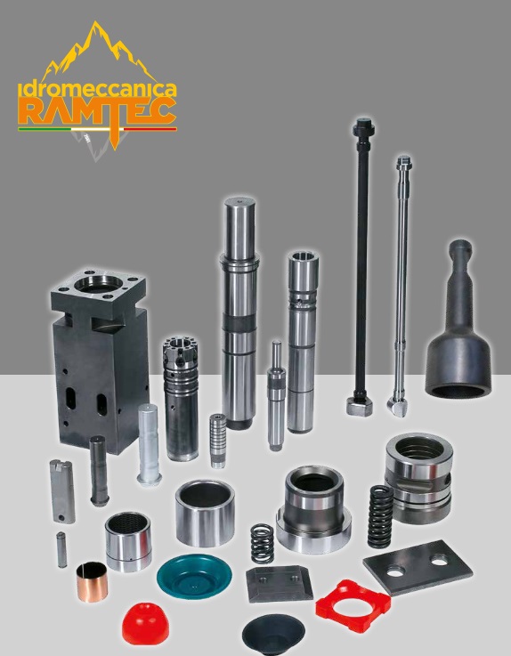 Törőfej alkatrészek és pulvenizátorok-Idromeccanica Ramtec