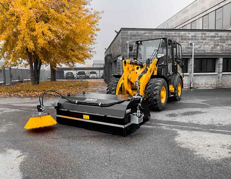 S.I.M.A.- Betonkeverő, raklapvilla, seprő adapter, szárzúzó - Kép 2