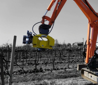 Fúró, szárzúzó, cölöpverő, sövényvágó-Ghedini - Kép 8