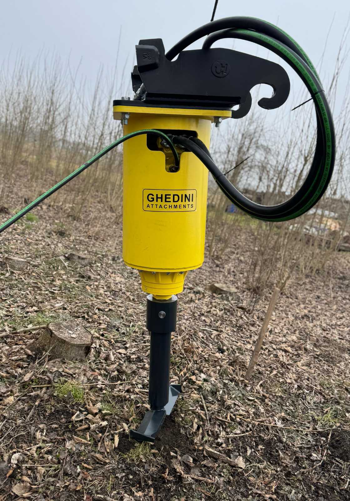 Fúró, szárzúzó, cölöpverő, sövényvágó-Ghedini - Kép 10