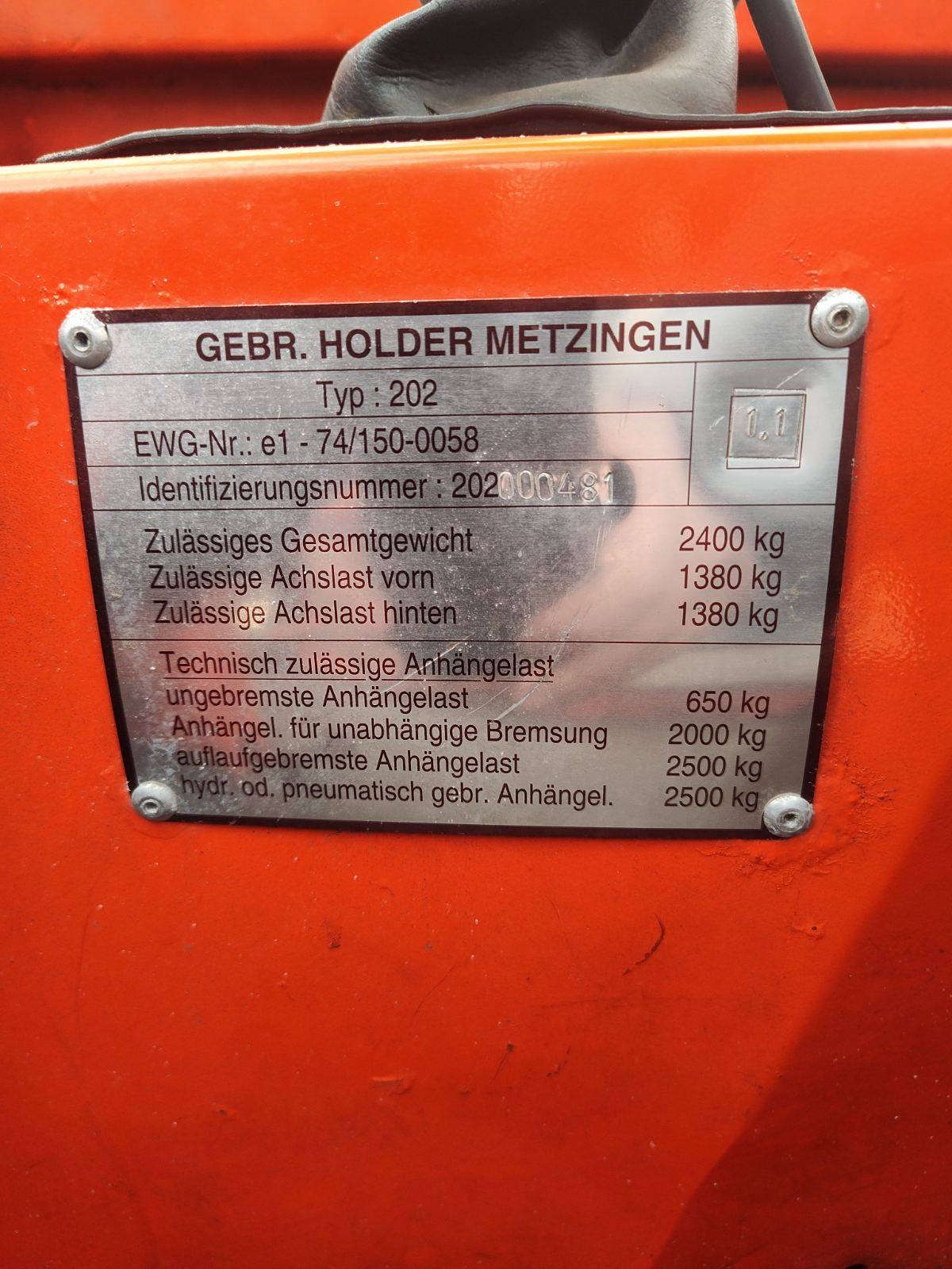 Holder C230 derékcsuklós kommunálisgép - Kép 3