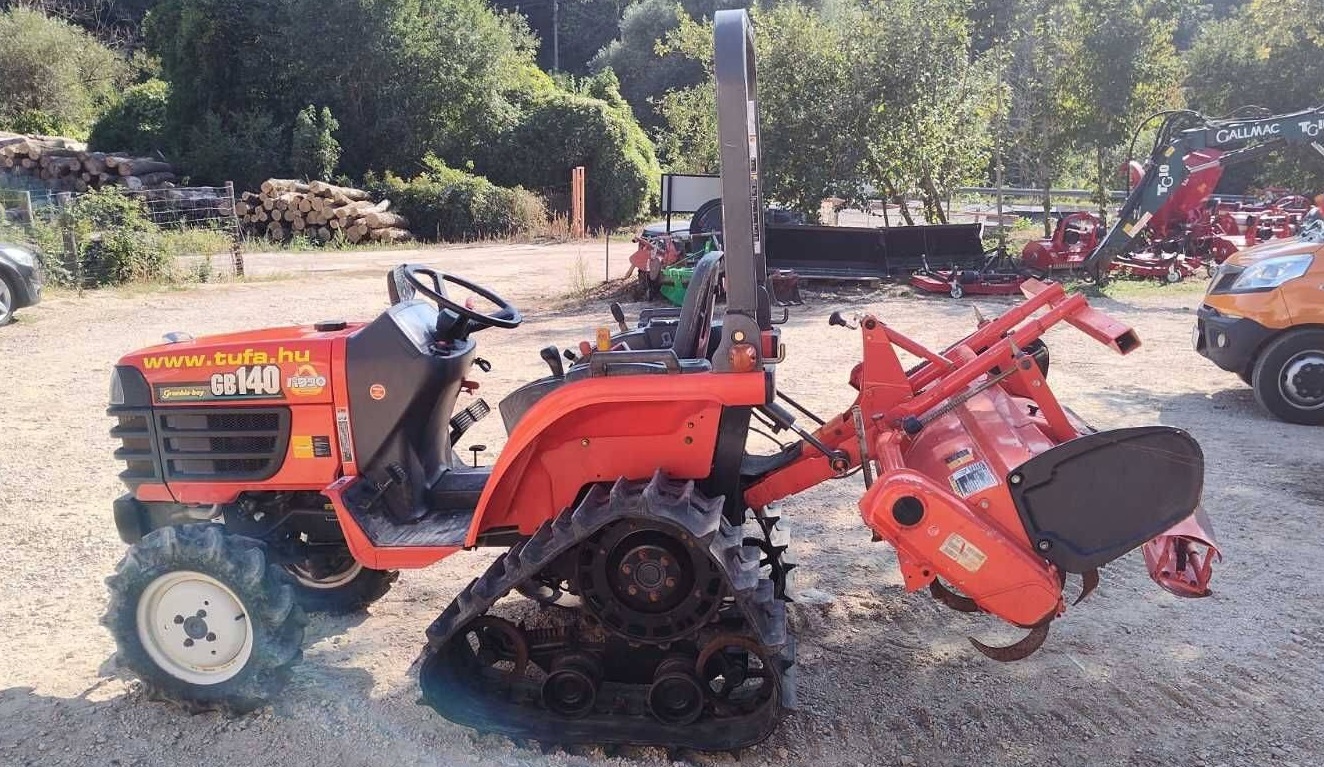 Kubota GB140 lánctalpas hibrid traktor