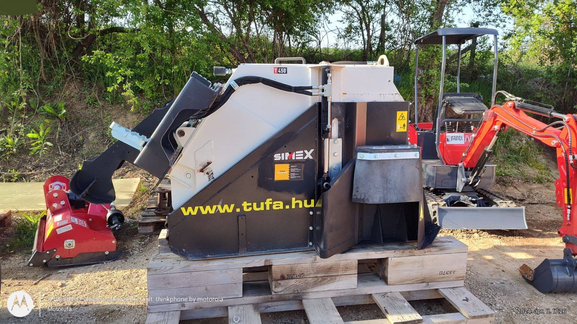 Simex T450 aszfaltmaró, résmaró, betonmaró