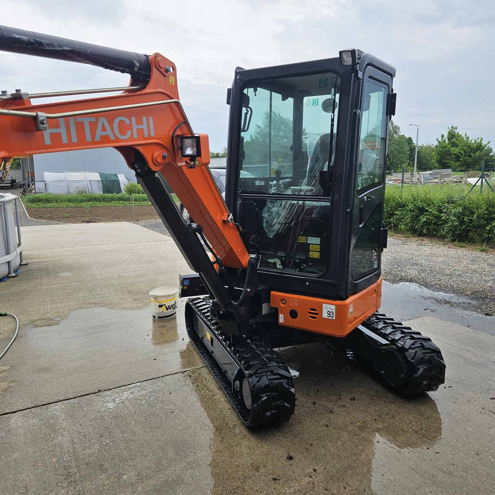 Hitachi ZX26U-6 forgókotró - Kép 4