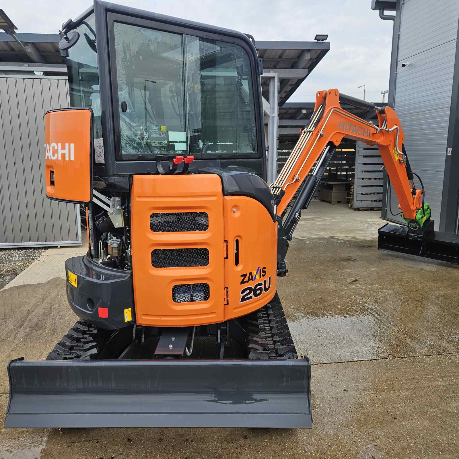 Hitachi ZX26U-6 forgókotró - Kép 6