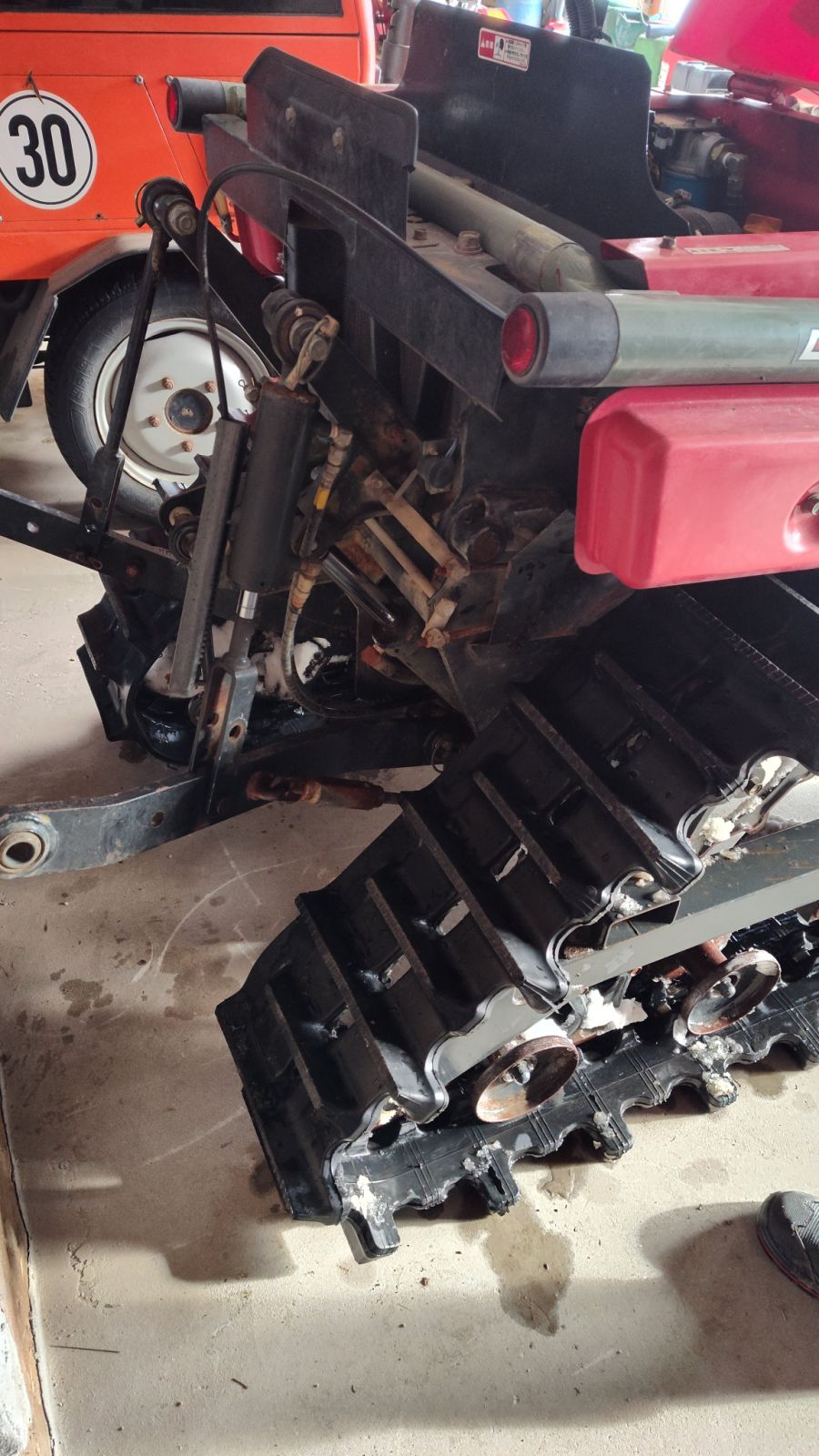 KUBOTA AC16 lánctalpas kistraktor a "Küklopsz" - Kép 6