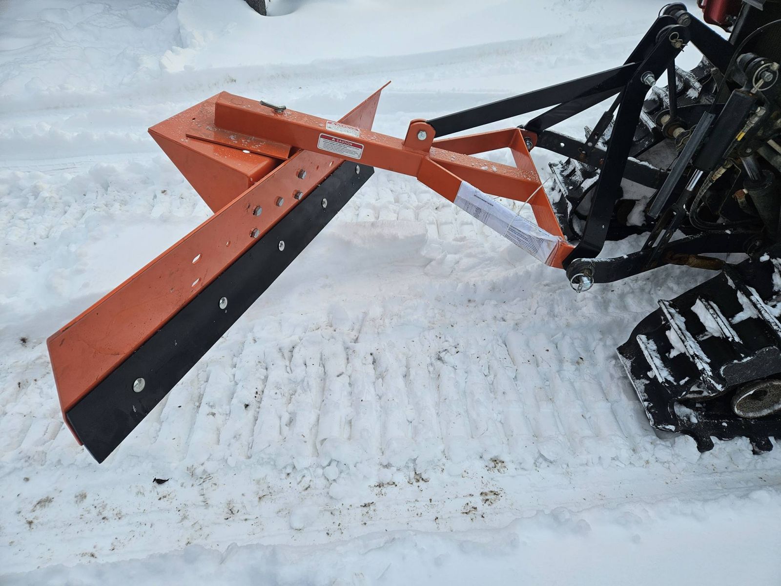 Új hótoló (húzó) lap kistraktorra - Kép 5