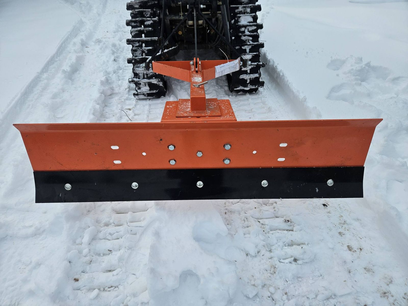 Új hótoló (húzó) lap kistraktorra