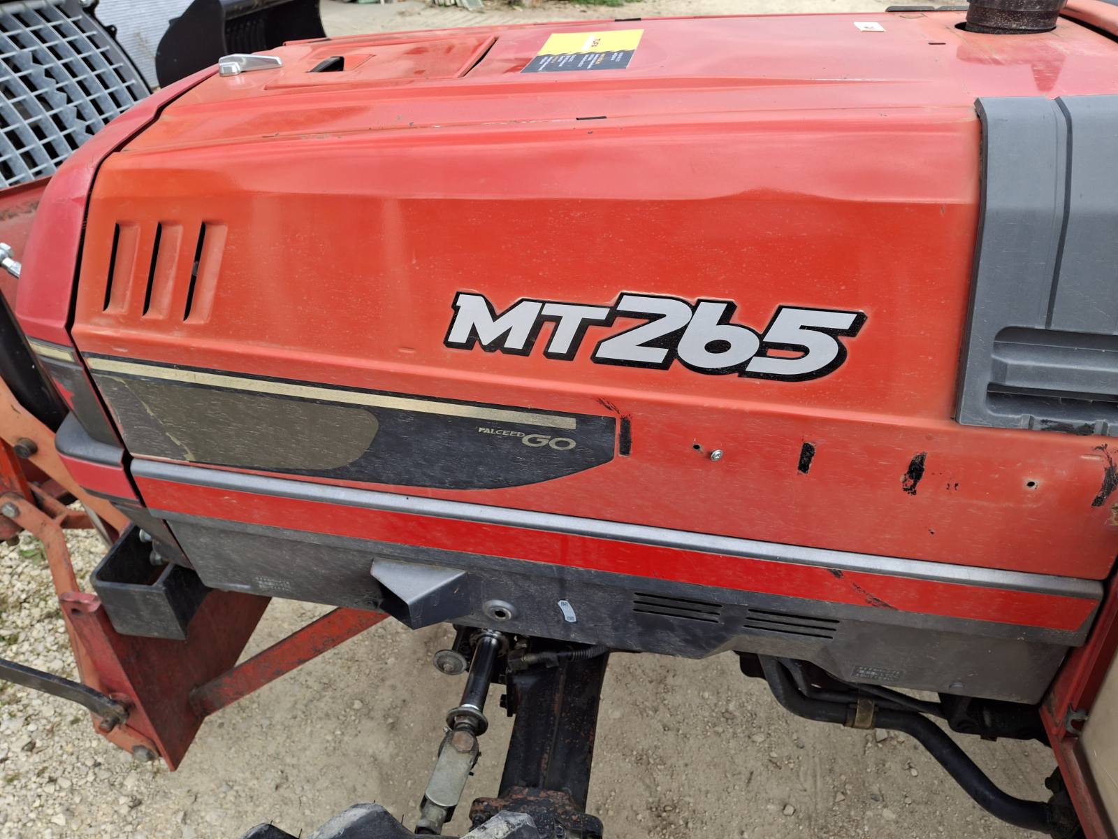 Rendszámos Mitsubitsi MT265 traktor - Kép 3